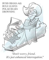 Editorial cartoon by Joe Alterio