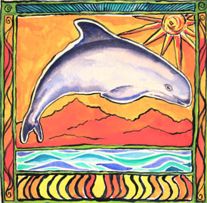 Vaquita watercolor