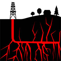 Fracking tower