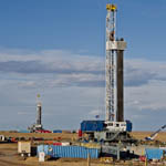 Fracking rigs