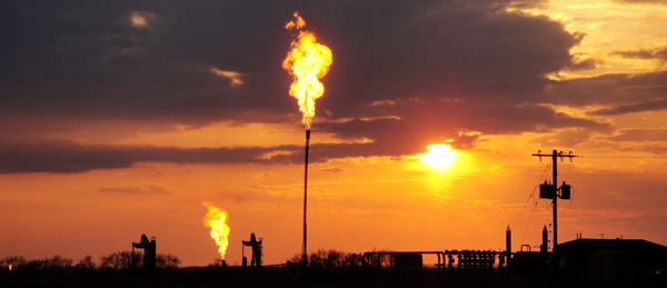 Methane flare