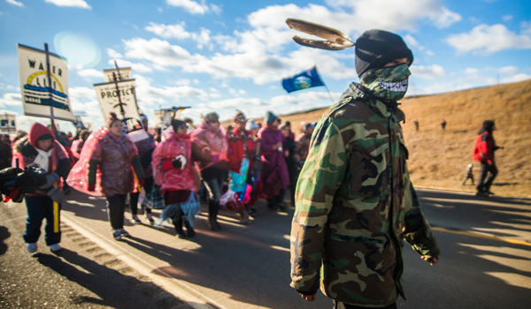 March at Oceti Sakowin