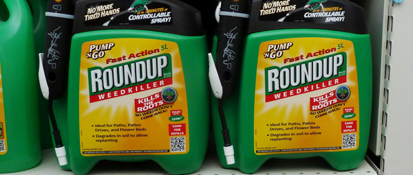 Bottles of Roundup