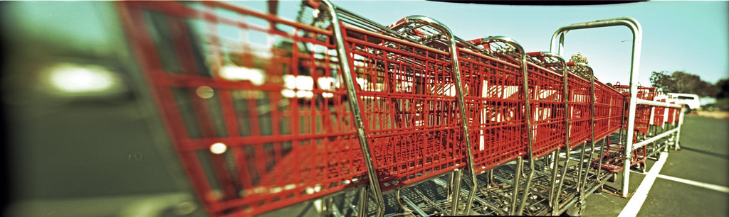 Trader Joe's shopping carts