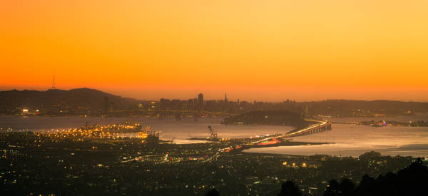 Oakland sunset