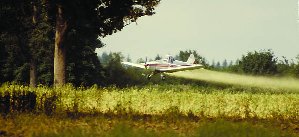 Crop dusting