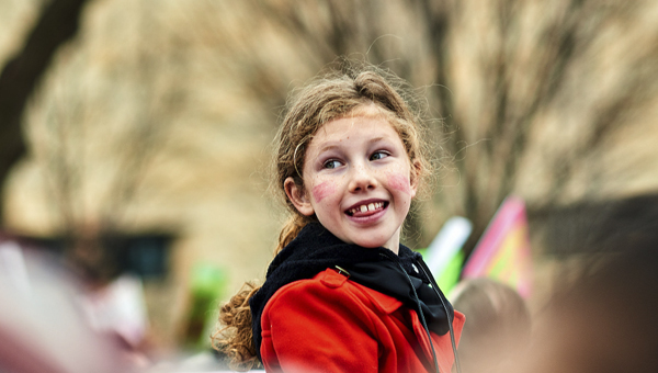 Women's March participant