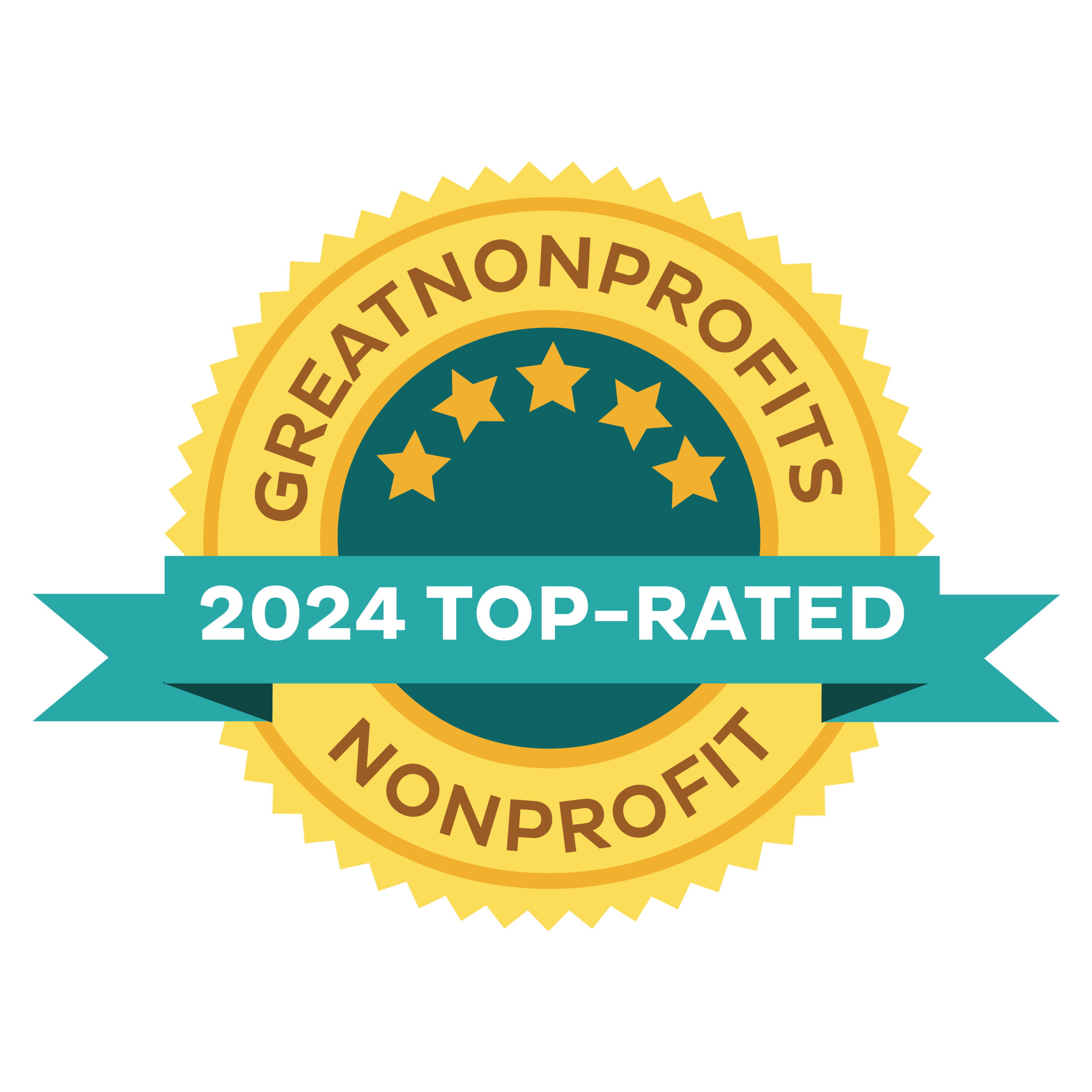 GreatNonprofits top-rated badge